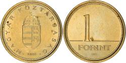 World Coins - Coin, Hungary, Forint, 2001, Budapest, , Nickel-brass, KM:692