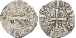 World Coins - County of Champagne, Denier, ca. 1050-1100, Provins & Sens, Billon,