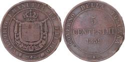 World Coins - Coin, Italy, 5 Centesimi, 1859