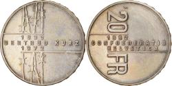 World Coins - Coin, Switzerland, Gertrud Kurz, 20 Francs, 1992, , Silver