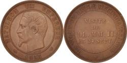 World Coins - France, Token, Chamber of Commerce, Visite de Napoléon III à Lille, 1853