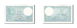 World Coins - Banknote, France, 10 Francs, 10 F 1916-1942 ''Minerve'', 1939, 1939-10-19