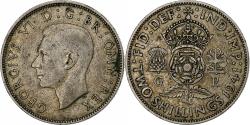 World Coins - Great Britain, George VI, 2 Shillings, 1941, London, Silver,