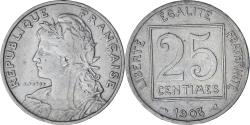 World Coins - France, Patey, 25 Centimes, 1903, Paris, , Nickel, KM:855, Gadoury:362