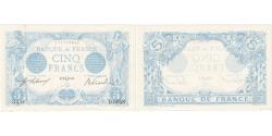 World Coins - France, 5 Francs, Bleu, 1915-07-22, D.6848, EF(40-45)