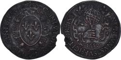 World Coins - France, Token, François II, Chambre des Comptes de Dijon, 1559,