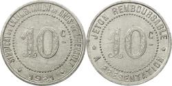 World Coins - France, Token, 10 Centimes, Syndicat de l'Alimentation en Gros de l'Hérault