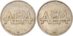 World Coins - France, Token, AEM, Maillechort,