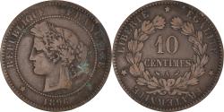 World Coins - Coin, France, Cérès, 10 Centimes, 1896, Paris, , Bronze, KM:815.1