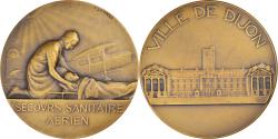 World Coins - France, Medal, Secours Sanitaire Aérien, Ville de Dijon, Aviation, Ovide