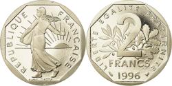 World Coins - Coin, France, Semeuse, 2 Francs, 1996, Paris, Proof, , Nickel