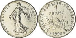 World Coins - Coin, France, Semeuse, Franc, 1998, Paris, , Nickel, KM:925.1, Gadoury:474