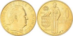 World Coins - Coin, Monaco, Rainier III, 20 Centimes, 1974, , Aluminum-Bronze
