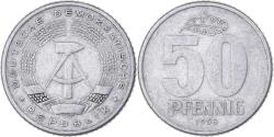 World Coins - GERMAN-DEMOCRATIC REPUBLIC, 50 Pfennig, 1958, Berlin, Aluminum,