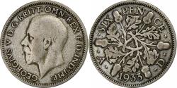 World Coins - Great Britain, George V, 6 Pence, 1933, Silver, , KM:832