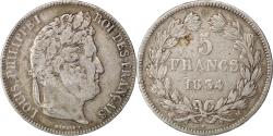 World Coins - Coin, France, Louis-Philippe, 5 Francs, 1834, Toulouse, , Silver