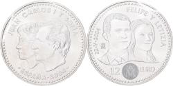 World Coins - Spain, Juan Carlos I, 12 Euro, 2004, Madrid, Silver, , KM:1096