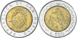 World Coins - Coin, San Marino, 500 Lire, 1988