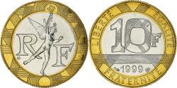 World Coins - Coin, France, Génie, 10 Francs, 1999, Paris, BU, , Aluminum-Bronze