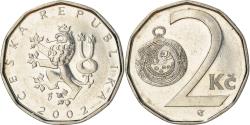 World Coins - Coin, Czech Republic, 2 Koruny, 2002, , Nickel plated steel, KM:9