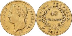 World Coins - France, 40 Francs, Napoléon I, 1811, Paris, Gold, , KM:696.1