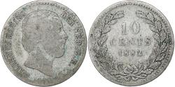 World Coins - Netherlands, Willem III, 10 Cents, 1882, Utrecht, Silver, , KM:80