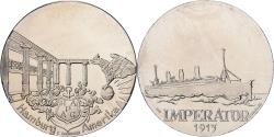 World Coins - France, Medal, Les Grands Transatlantiques, Imperator, Copper-nickel, C.
