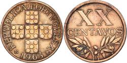 World Coins - Coin, Portugal, 20 Centavos, 1963
