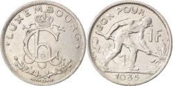 World Coins - Coin, Luxembourg, Charlotte, Franc, 1935, , Nickel, KM:35