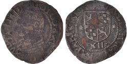 World Coins - Coin, LIEGE, Ernest de Bavière, Xii (12) Sols, 1/2 Liard, 1584, Liege