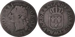 World Coins - Coin, France, Louis XVI, Liard, 1786, Metz, , Copper, KM:585.2