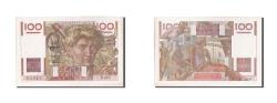 World Coins - Banknote, France, 100 Francs, 100 F 1945-1954 ''Jeune Paysan'', 1951