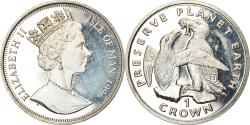 World Coins - Coin, Isle of Man, Elizabeth II, Crown, 1996, Pobjoy Mint, Pingouin Torda