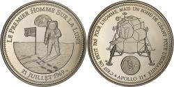 World Coins - France, Medal, Apollo 11, Le Premier Homme sur la Lune, Copper-nickel,