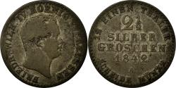 World Coins - Coin, German States, PRUSSIA, Friedrich Wilhelm IV, 2-1/2 Silber Groschen, 1842
