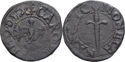 World Coins - Duchy of Lorraine, Charles III, Denarius, ca. 1545-1556, Nancy, Billon