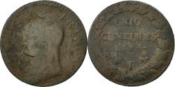 World Coins - Coin, France, Dupré, 5 Centimes, AN 5, Limoges, , Bronze, KM:640.7