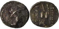 Ancient Coins - Coin, Baktrian Kingdom, Eukratides I, Obol, 170-145 BC, , Silver, SNG