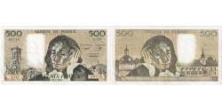 World Coins - France, 500 Francs, Pascal, 1980-04-03, E.115, AU(50-53)