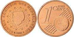 World Coins - Netherlands, Beatrix, Euro Cent, 2007, Utrecht, BU, , Copper Plated Steel