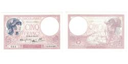 World Coins - France, 5 Francs, Violet, 1939, Q.61646, UNC(64), Fayette:04.07, KM:83
