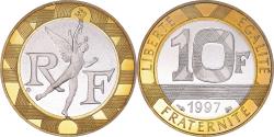 World Coins - Coin, France, Génie, 10 Francs, 1997, Paris, BE, , Aluminum-Bronze