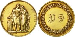 World Coins - France, Medal, Mariage, Religion, Fidélité Bonheur, Petit, , Vermeil