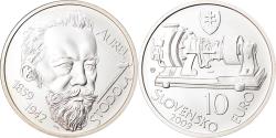 World Coins - Slovakia, 10 Euro, Aurel Stodola, 2009, Kremnica, , Silver, KM:108