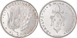 World Coins - Coin, VATICAN CITY, Paul VI, 500 Lire, 1976, , Silver, KM:123