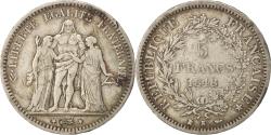 World Coins - Coin, France, Hercule, 5 Francs, 1848, Bordeaux, , Silver, KM:756.4