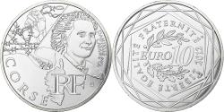 World Coins - France, 10 Euro, Euros des régions, Corse, 2012, Paris, Silver,