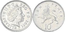 World Coins - Coin, Great Britain, 10 Pence, 2001