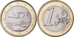 World Coins - Finland, 1 Euro, 2007, Vantaa, Bi-Metallic,