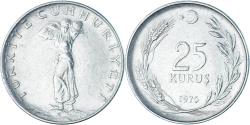 World Coins - Coin, Turkey, 25 Kurus, 1970
